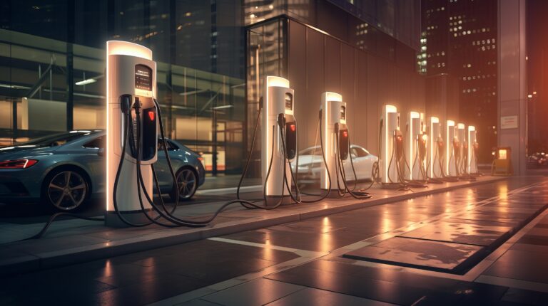 electric vehicle charging stations generative ai