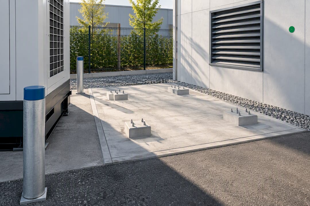 Freifläche für eine zukünftige Batterierweiterung
