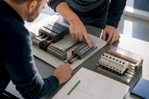 Planer vergleichen verschiedene elektrische Anlagen hinsichtlich der Lebenszykluskosten (LCC)